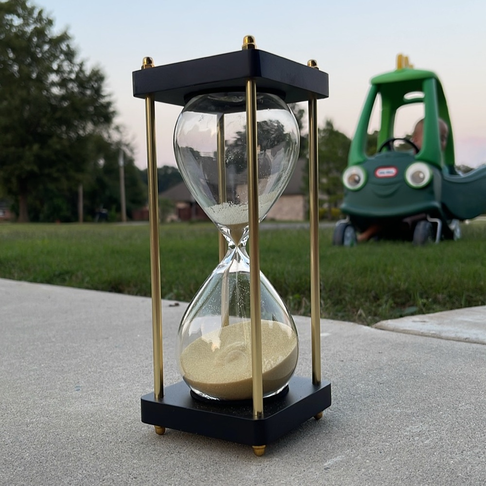 30 Minutes Hourglass Sand Timers,Large Sand Timer, Decorative Quiet Time Clock